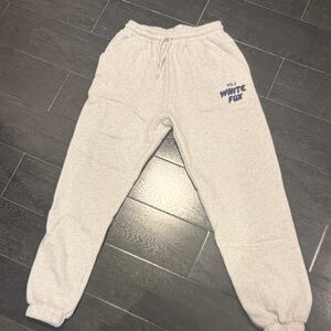 White Fox Boutique Light Gray Joggers
